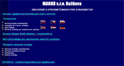 Desktop Screenshot of marko-roznava.sk